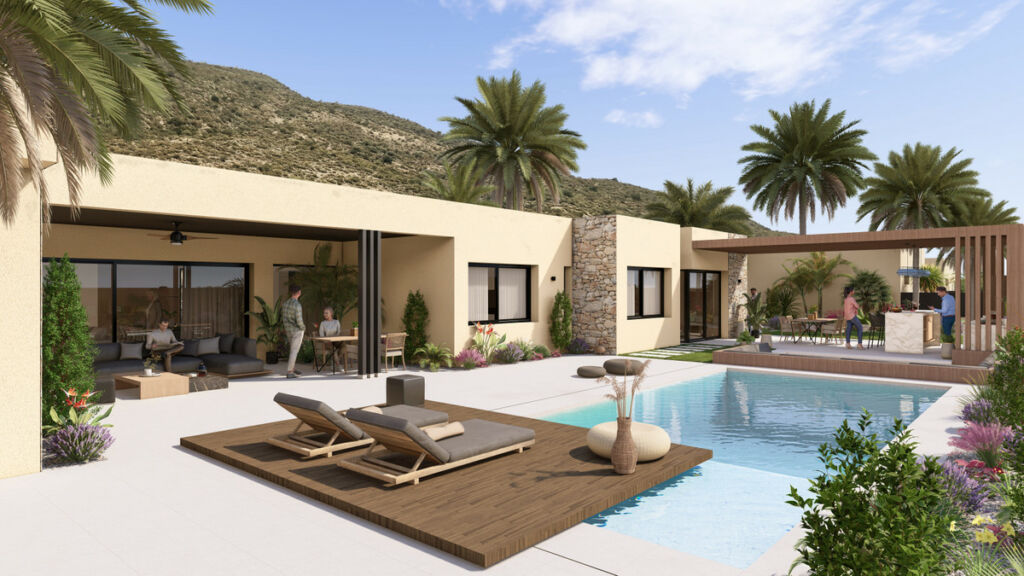 Detached Villa Baños y Mendigo Murcia