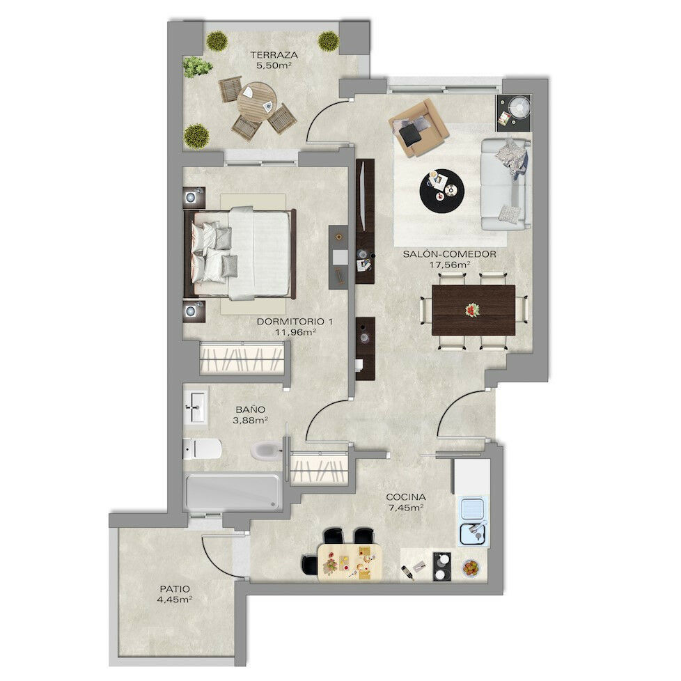 Middle Floor Apartment Torre del Mar Málaga - image 11