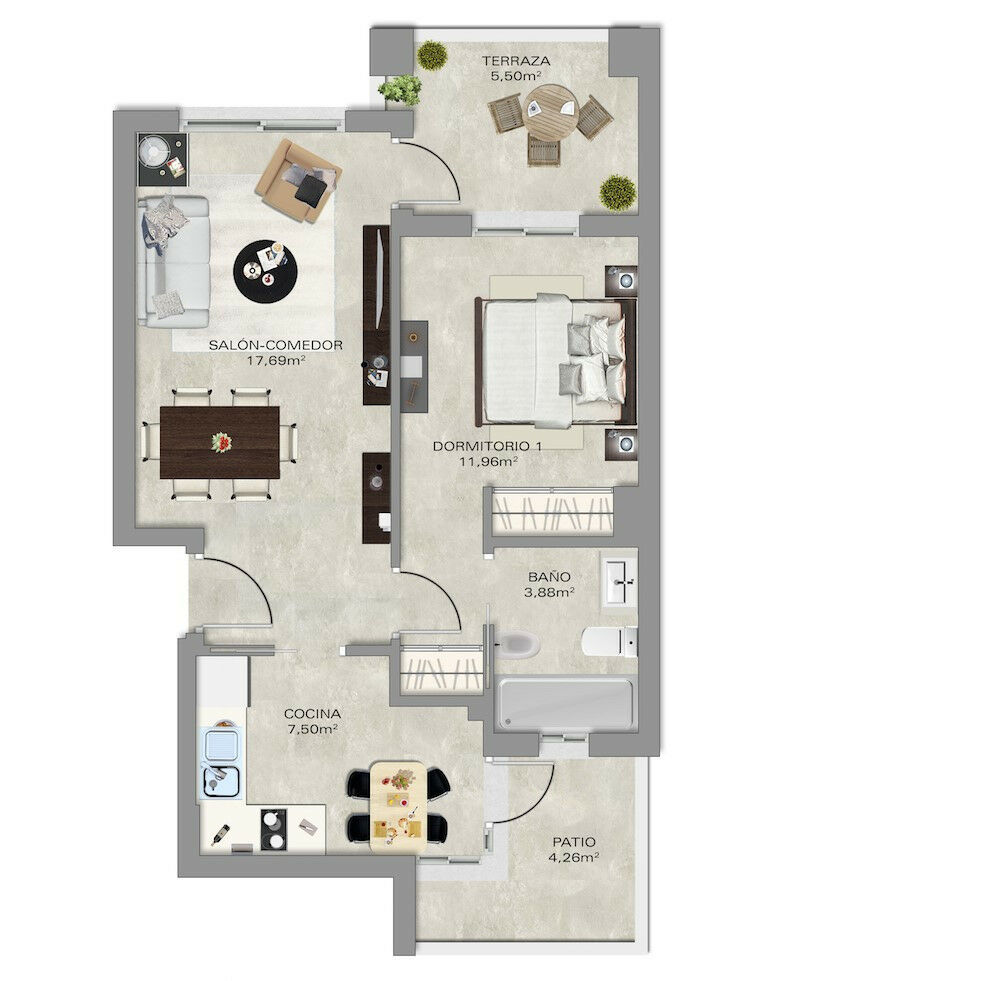 Middle Floor Apartment Torre del Mar Málaga - image 12