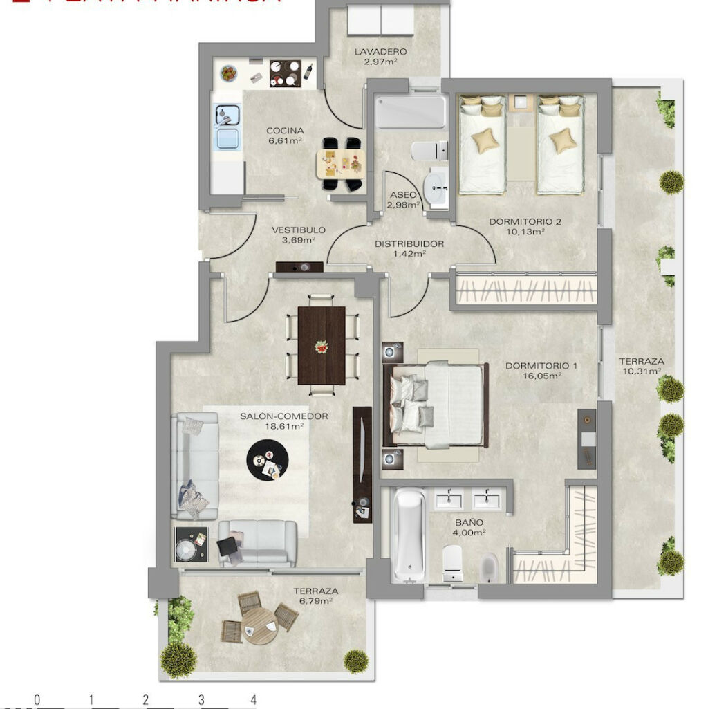 Middle Floor Apartment Torre del Mar Málaga - image 13
