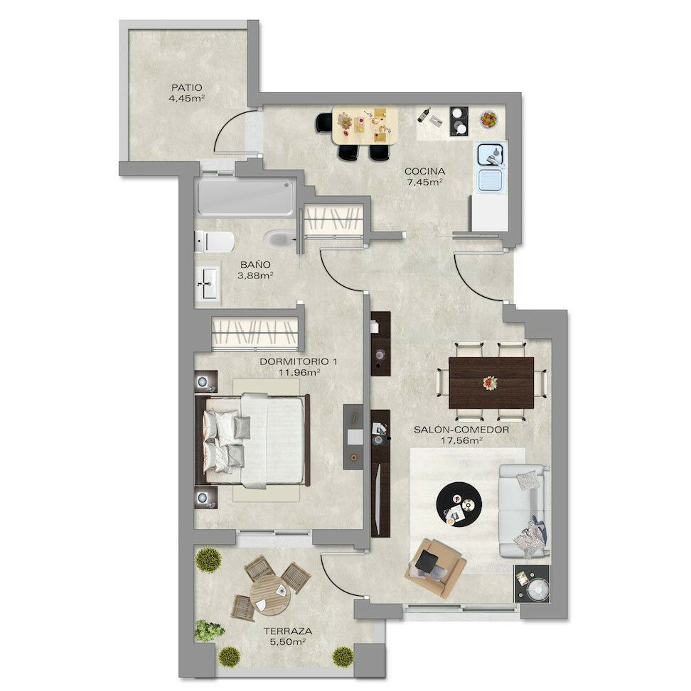 Middle Floor Apartment Torre del Mar Málaga - image 14