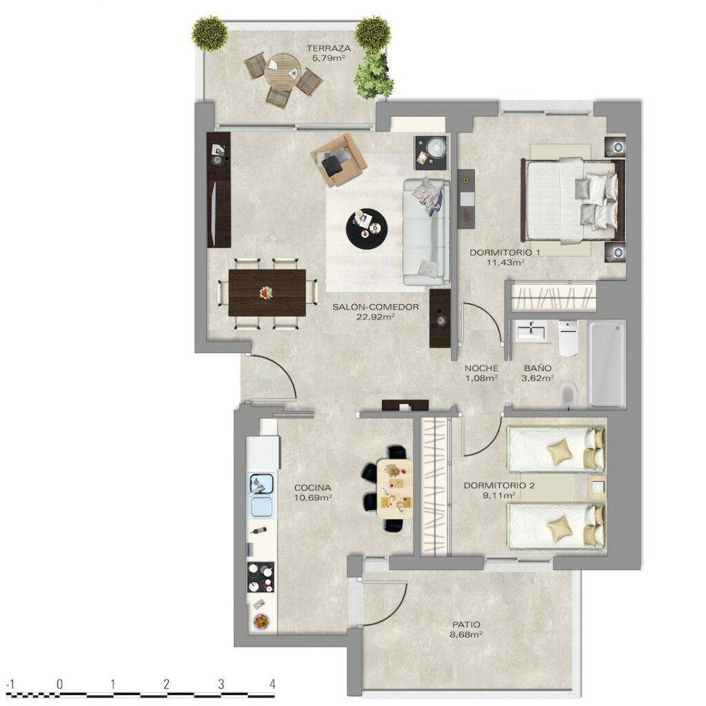 Middle Floor Apartment Torre del Mar Málaga - image 14