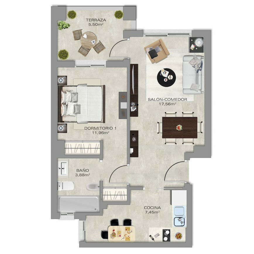 Middle Floor Apartment Torre del Mar Málaga - image 15