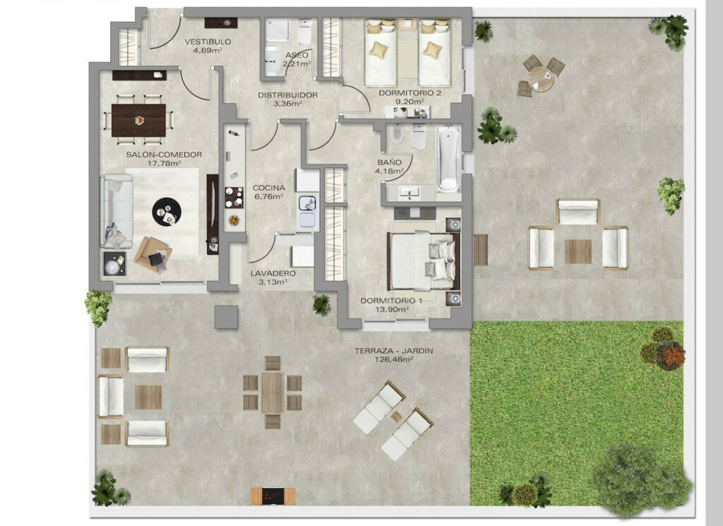 Middle Floor Apartment Torre del Mar Málaga - image 16