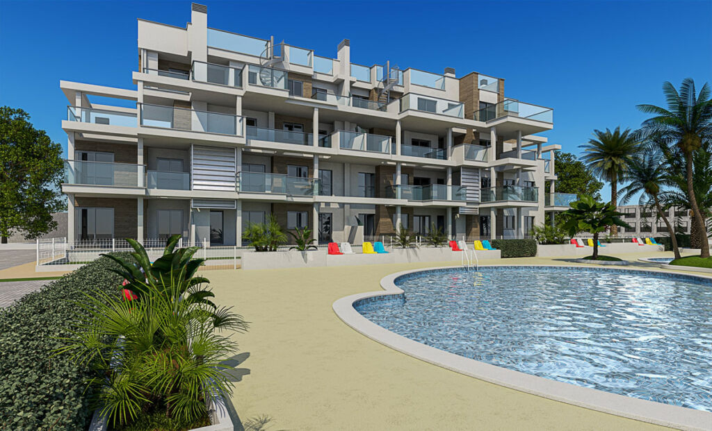 Middle Floor Apartment Denia Alicante