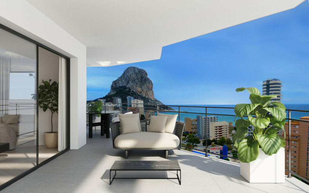 Middle Floor Apartment Calpe Alicante