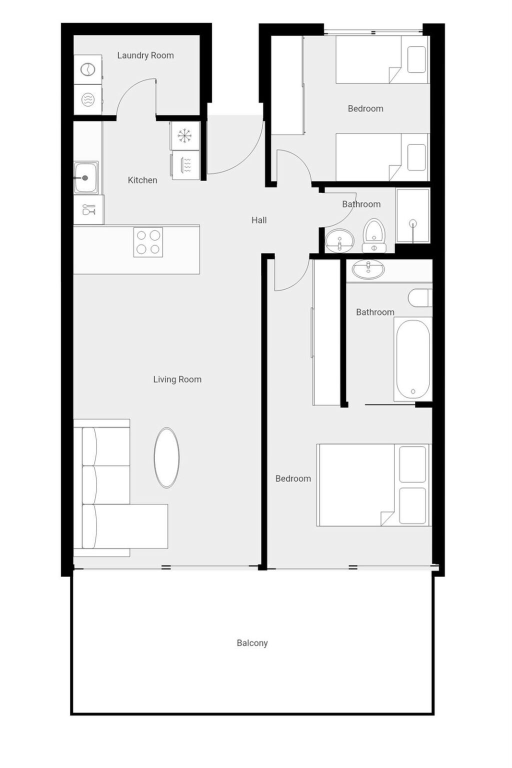 Penthouse Higueron Málaga - image 26