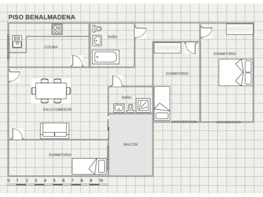 Middle Floor Apartment Torrequebrada Málaga - image 22