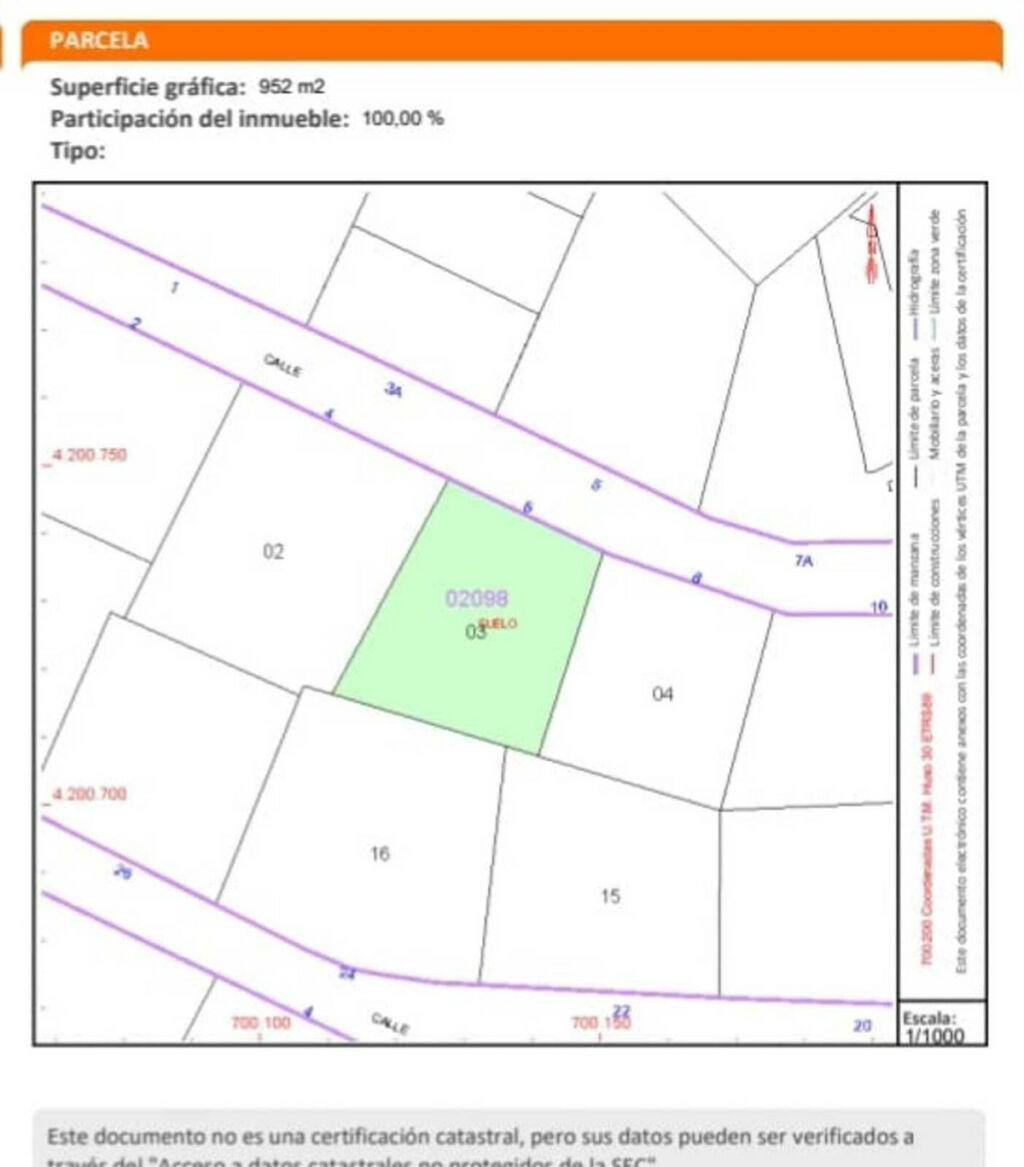 Residential Plot Playa Flamenca Alicante