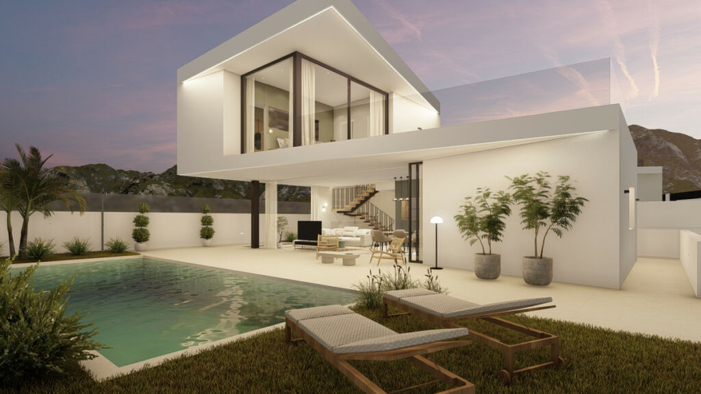 Detached Villa Polop Alicante