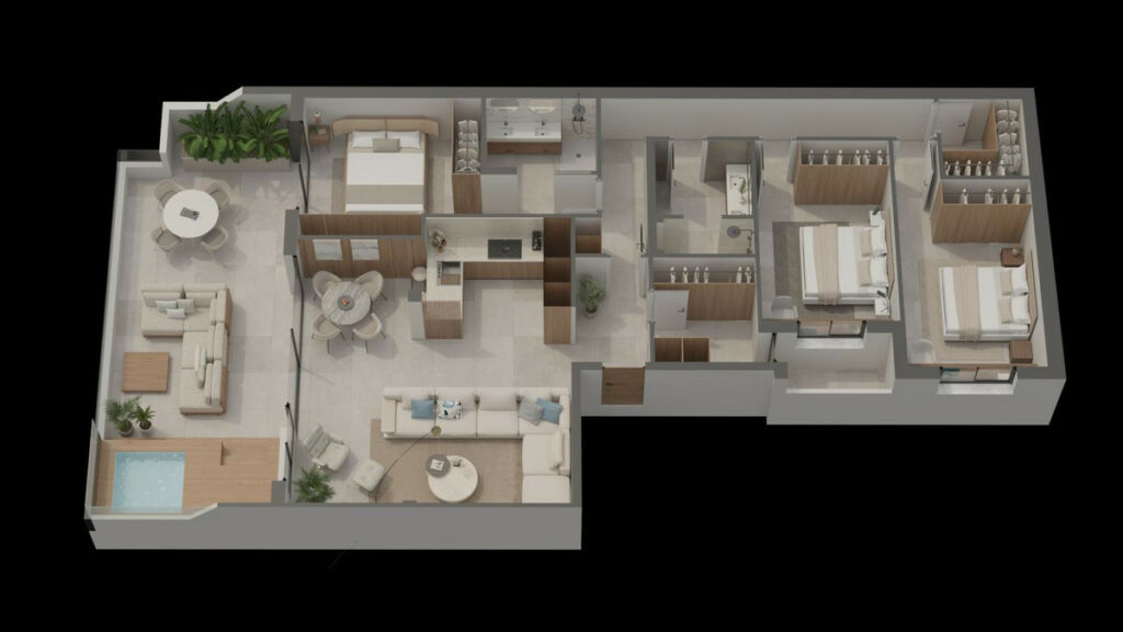 Middle Floor Apartment Aguilas Murcia - image 11