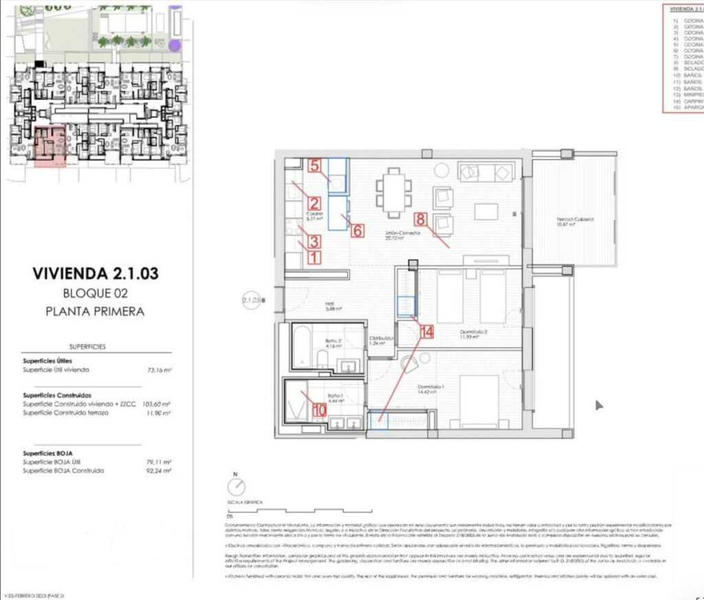 Middle Floor Apartment Estepona Málaga - image 11