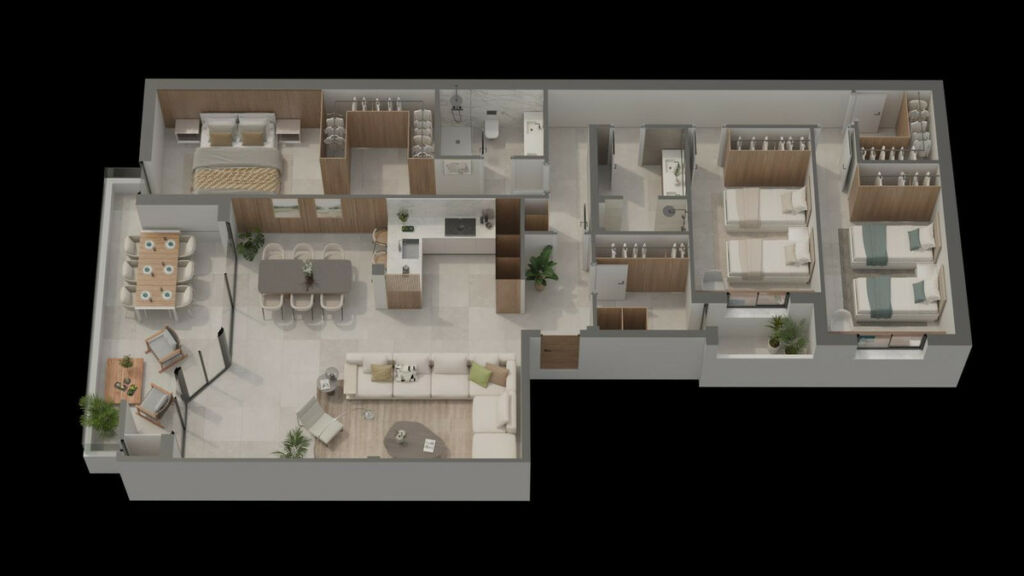 Middle Floor Apartment Aguilas Murcia - image 12