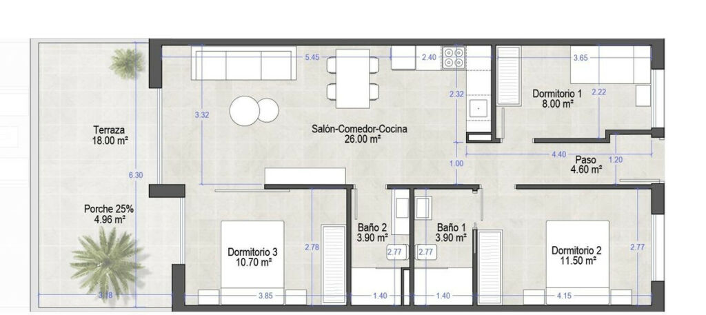 Middle Floor Apartment Santiago de la Ribera Murcia - image 21