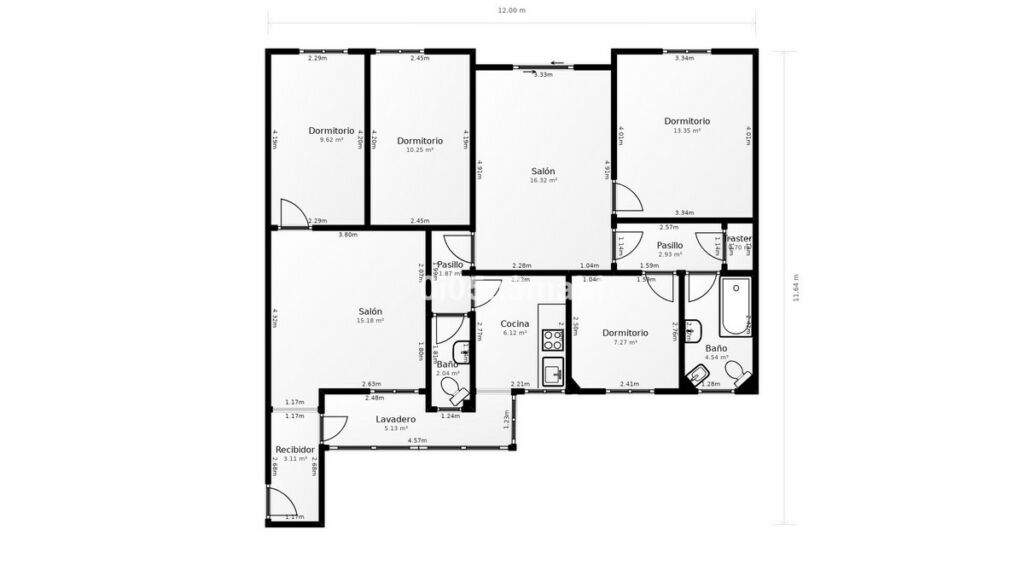 Middle Floor Apartment Málaga Málaga - image 35